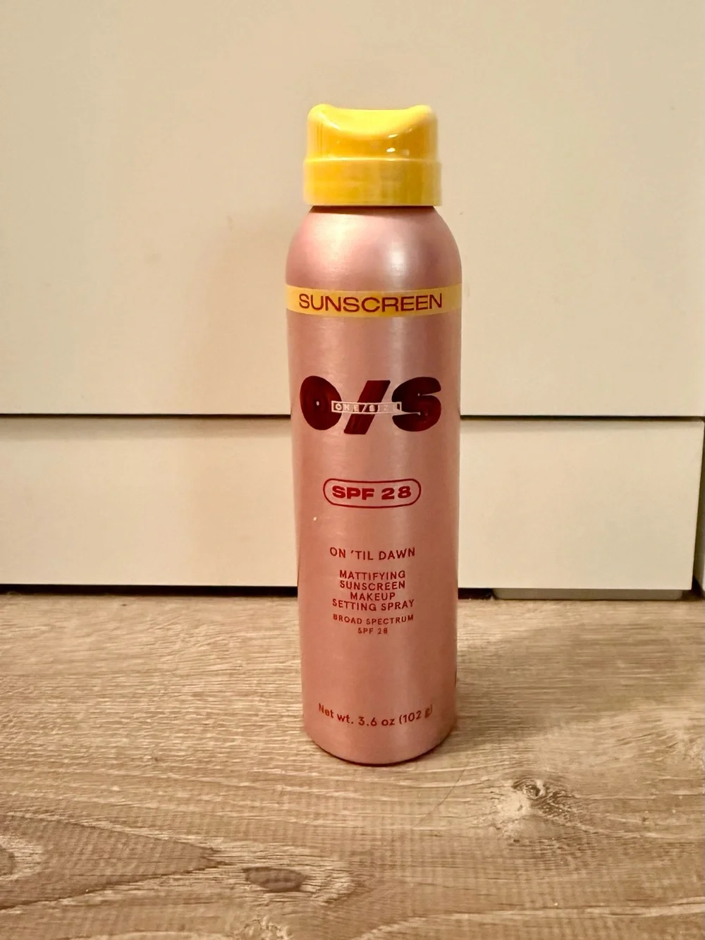 One/Size On Till Dawn Makeup Setting Spray with SPF 28